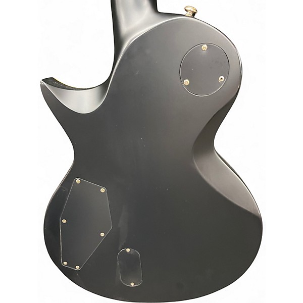 Used ESP EC1000 Deluxe Satin Black Solid Body Electric Guitar