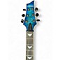 Used Schecter Guitar Research Diamond Series OMEN EXREME Metallic Aqua Marine Solid Body Electric Guitar