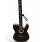 Used Fender American Acoustasonic Telecaster Black Acoustic Electric Guitar