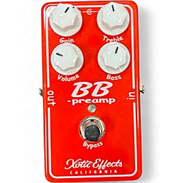 Used Xotic BB Preamp Overdrive Effect Pedal