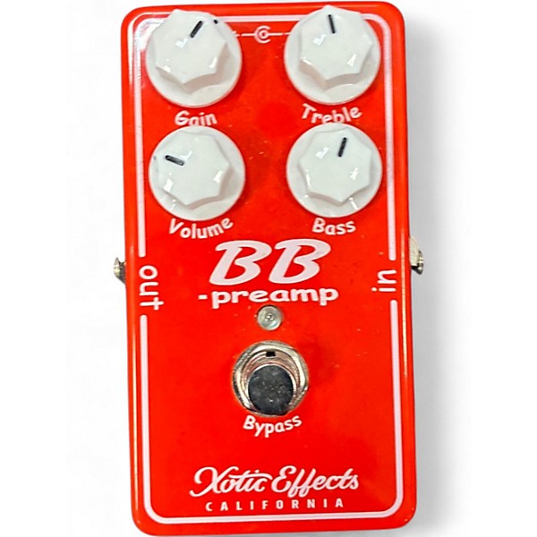 Used Xotic BB Preamp Overdrive Effect Pedal