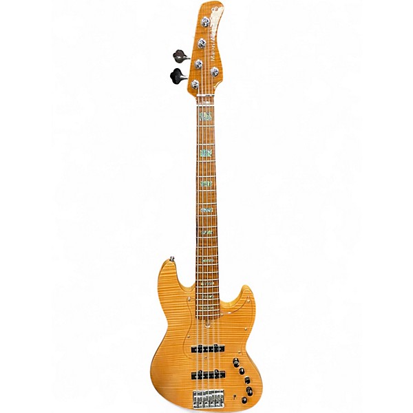 Used Marcus Miller SIRE V10 5 STRING Natural Electric Bass Guitar