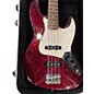 Used Fender Standard Jazz Bass Candy Apple Red Electric Bass Guitar