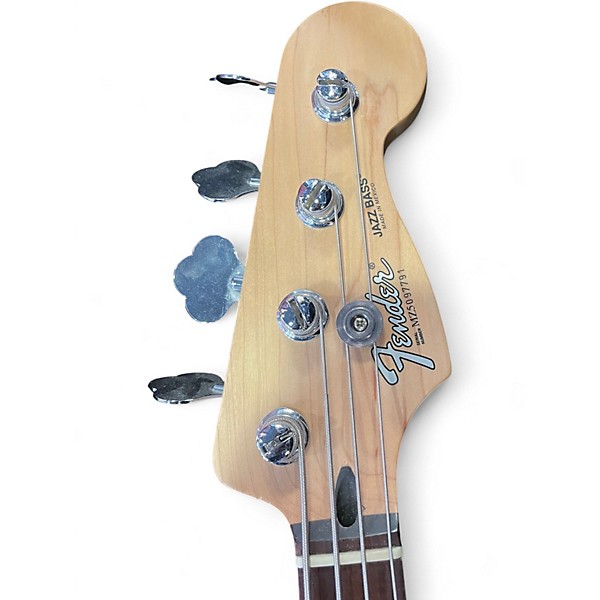 Used Fender Standard Jazz Bass Candy Apple Red Electric Bass Guitar