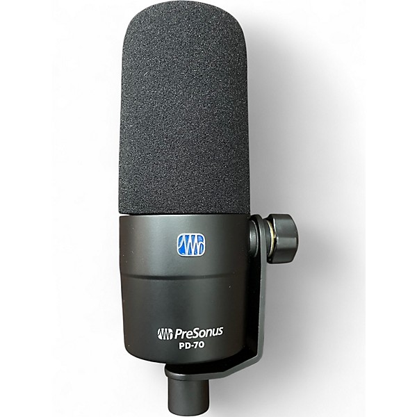 Used PreSonus PD70 DYNAMIC BROADCAST MICROPHONE Dynamic Microphone