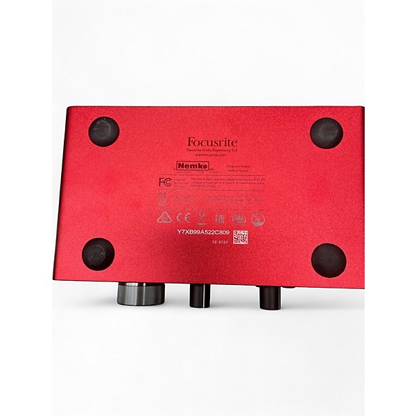 Used Focusrite Scarlett Solo Gen 3 Audio Interface
