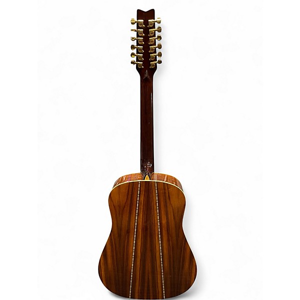 Used Washburn D28S-12 Natural 12 String Acoustic Guitar