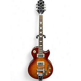 Used Epiphone Les Paul Standard Pro Honeyburst Solid Body Electric Guitar
