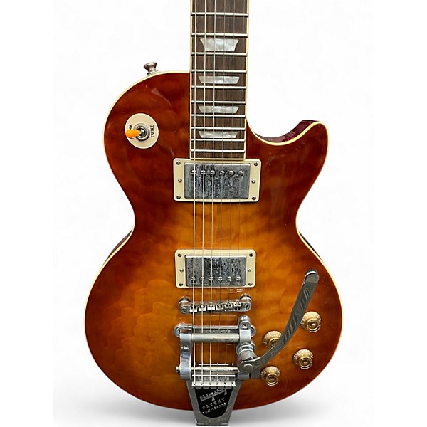 Used Epiphone Les Paul Standard Pro Honeyburst Solid Body Electric Guitar