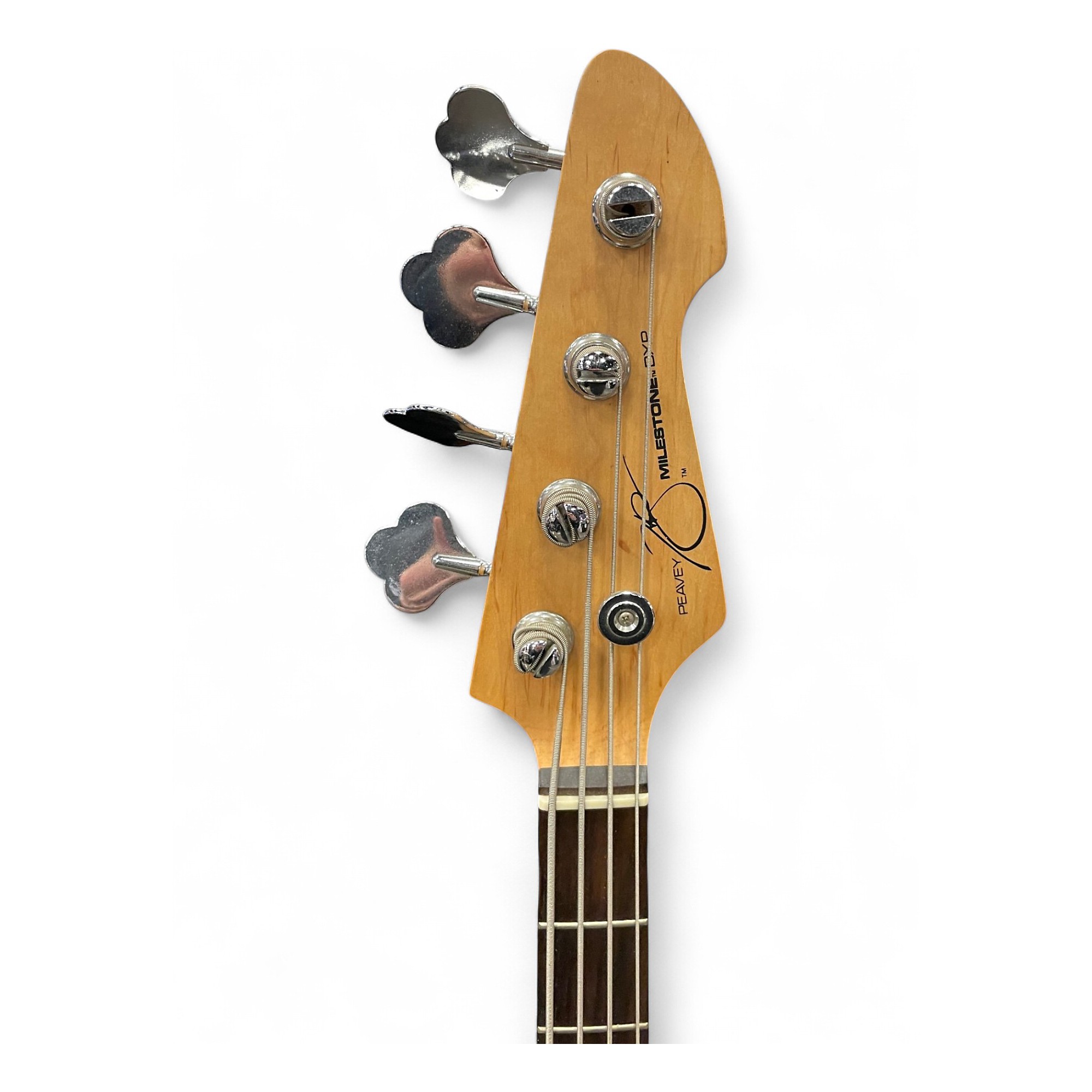 Used Peavey MILESTONE Blue Electric Bass Guitar Blue | Guitar Center