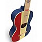 Used Recording King Dirty Thirties ROS-7 Red White and Blue Acoustic Guitar