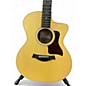 Used 2023 Taylor 214ce-K DLX Grand Auditorium Natural Acoustic Electric Guitar