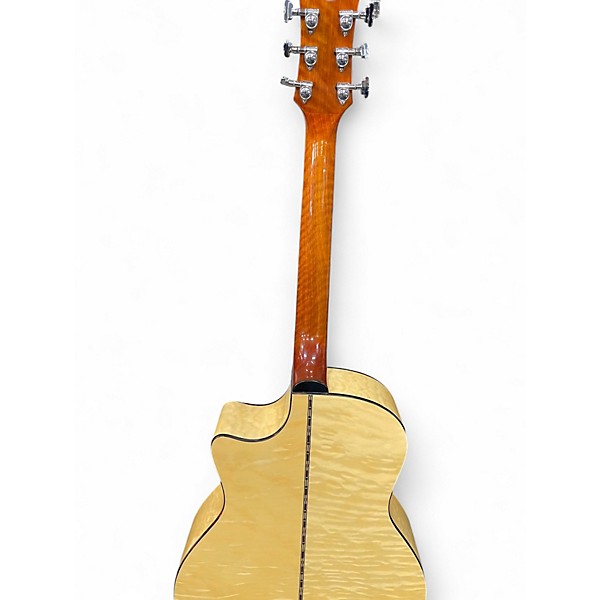 Used Dean EXOTICA QSE SP GN Natural Acoustic Electric Guitar