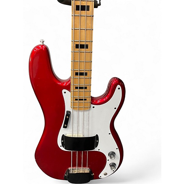 Used Cort P Bass Metallic Red Electric Bass Guitar