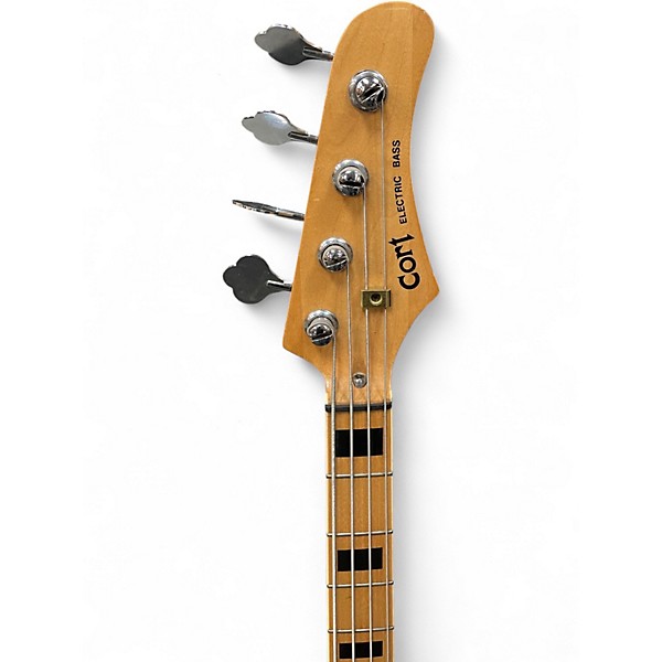 Used Cort P Bass Metallic Red Electric Bass Guitar