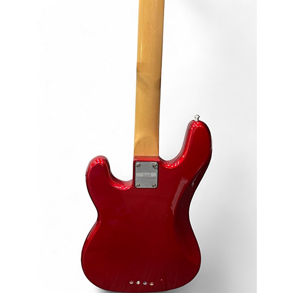 Used Cort P Bass Metallic Red Electric Bass Guitar
