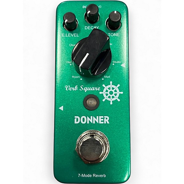 Used Donner Verb Square Effect Pedal