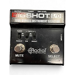Used Radial Engineering Bigshot I/O True Bypass Selector Pedal