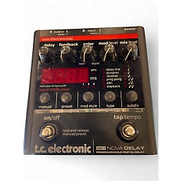 Used TC Electronic ND1 Nova Delay Effect Pedal