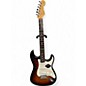 Used 2007 Fender American Standard Stratocaster 3 Tone Sunburst Solid Body Electric Guitar thumbnail