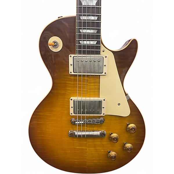 Used Gibson Les Paul Wildwood R8 Iced Tea Burst Solid Body Electric Guitar