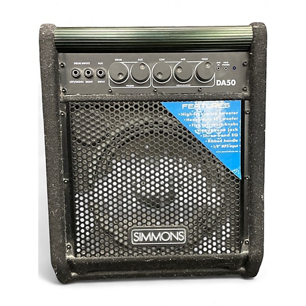 Used Simmons DA50 50W Drum Amplifier
