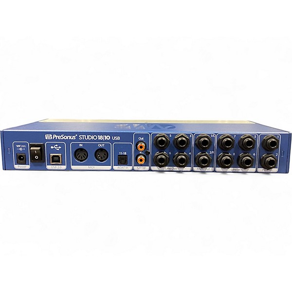 Used PreSonus STUDIO 18|10 USB Audio Interface