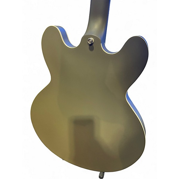 Used Epiphone Casino Worn Olive Drab Hollow Body Electric Guitar