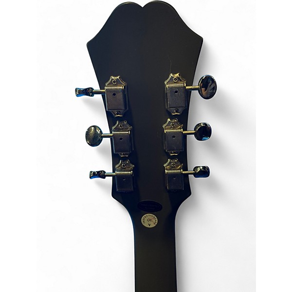 Used Epiphone Casino Worn Olive Drab Hollow Body Electric Guitar