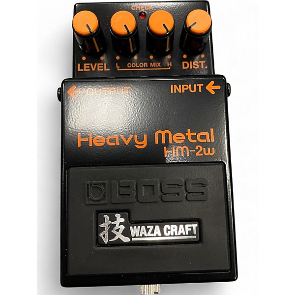 Used BOSS HM2w Heavy Metal Effect Pedal