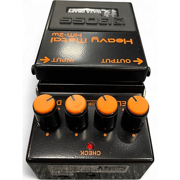 Used BOSS HM2w Heavy Metal Effect Pedal