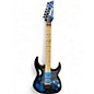 Used Ibanez JEM77P Steve Vai Signature Premium Blue Floral Pattern Solid Body Electric Guitar thumbnail