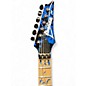 Used Ibanez JEM77P Steve Vai Signature Premium Blue Floral Pattern Solid Body Electric Guitar