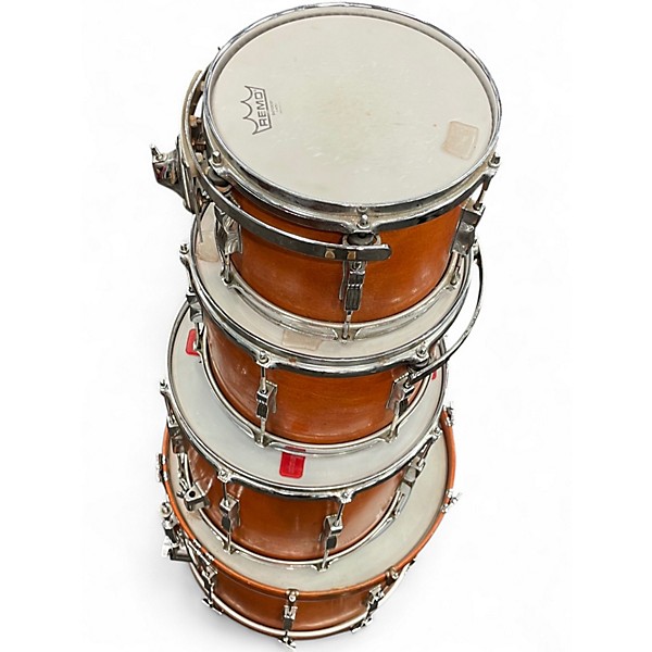 Used Kc Drumworks 4 Piece Maple Maple Drum Kit