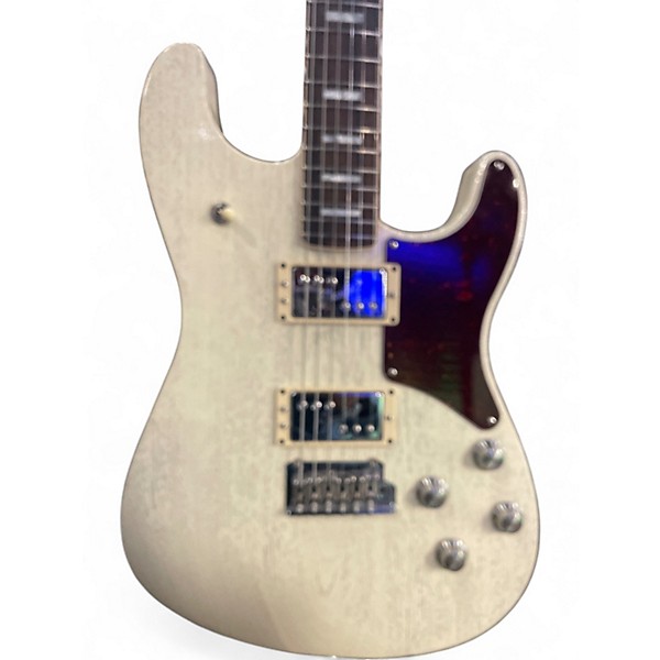 Used Fender Parallel Static White Solid Body Electric Guitar