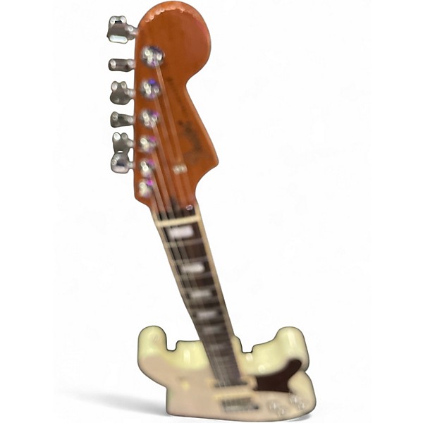 Used Fender Parallel Static White Solid Body Electric Guitar