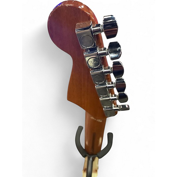 Used Fender Parallel Static White Solid Body Electric Guitar