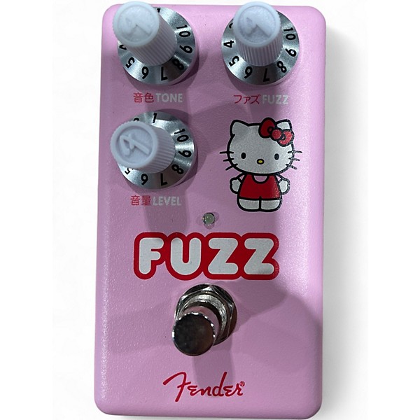 Used Fender Hello Kitty Fuzz Pedal Effect Pedal