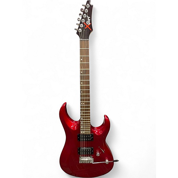 Used Cort CORT X2 Metallic Red Solid Body Electric Guitar