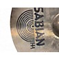 Used SABIAN 16in HH Medium Crash Brilliant Cymbal