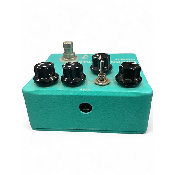 Used Dr. J Pedals D-50 Green Crystal Overdrive Effect Pedal