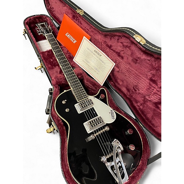Used Gretsch Guitars G6128T Duo Jet Black Solid Body Electric Guitar
