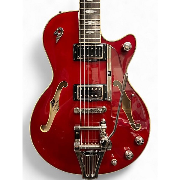 Used Duesenberg Starplayer TV Deluxe CRIMSON RED Hollow Body Electric Guitar