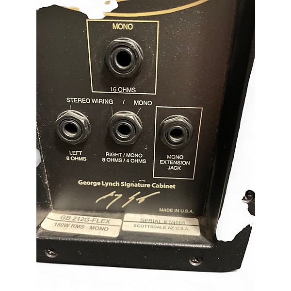 Used Genz Benz GB 212 G FLEX Guitar Cabinet