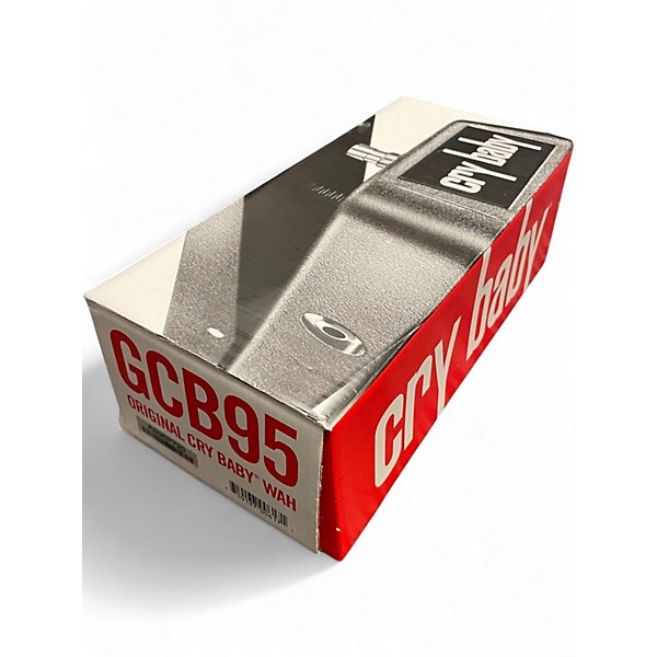 Used Dunlop GCB95 Original Crybaby Wah Effect Pedal