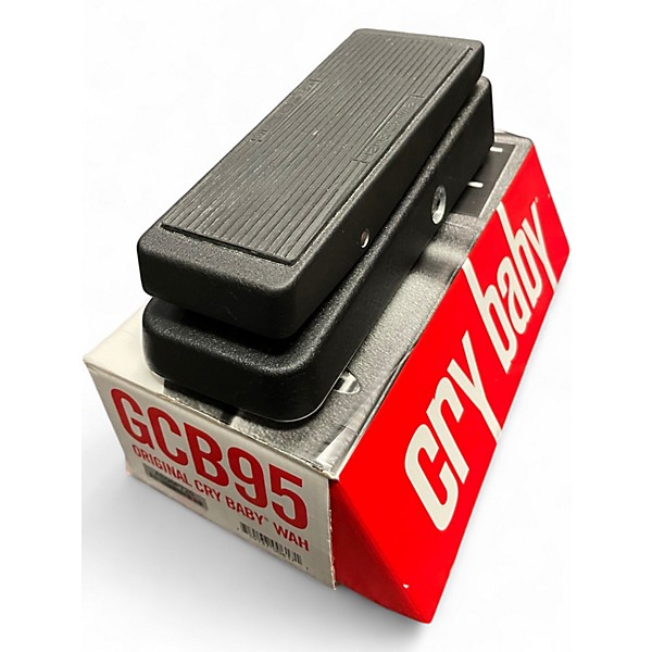 Used Dunlop GCB95 Original Crybaby Wah Effect Pedal