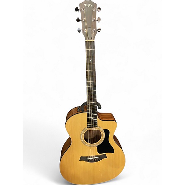 Used Taylor 114CE Natural Acoustic Electric Guitar