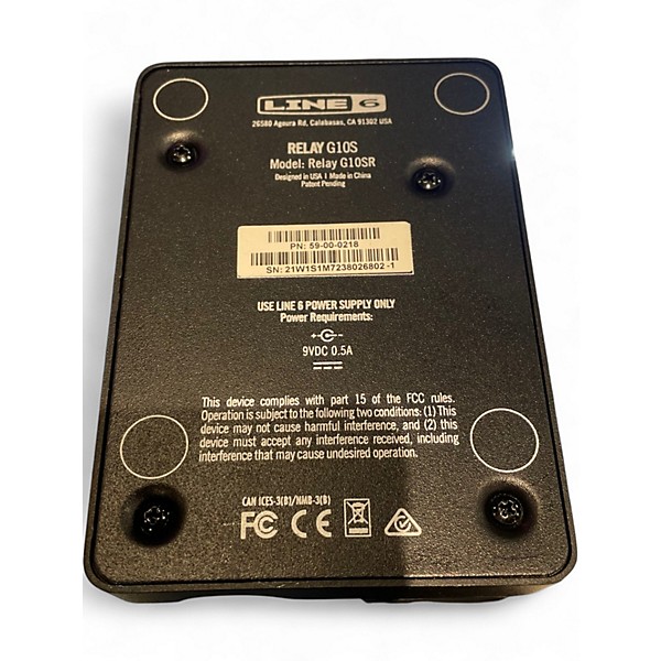 Used Line 6 Relay G10S Instrument Wireless System