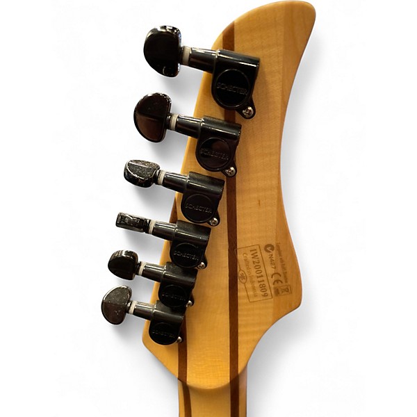 Used Schecter Guitar Research Reaper-6 Sky Burst Solid Body Electric Guitar