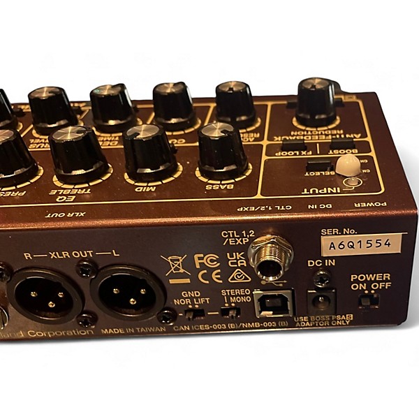 Used BOSS AD10 Acoustic Effect Processor